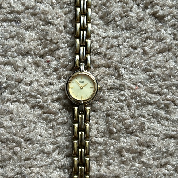 Citizen Accessories - Citizen women’s vintage gold tone dainty bracelet watch‎ one size